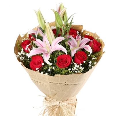 武汉市洪山区珞南关山狮子山张家湾鲜花店母亲节速递玫瑰生日蛋糕