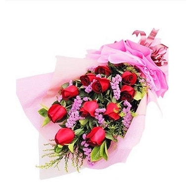 绵阳涪城区城厢城北工区南山朝阳高新街鲜花店母亲节配送玫瑰花束