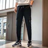 秋季加厚毛巾底秋冬款男士休闲裤直筒休闲裤修身长裤712-1-A150，男装休闲裤，星座712-1