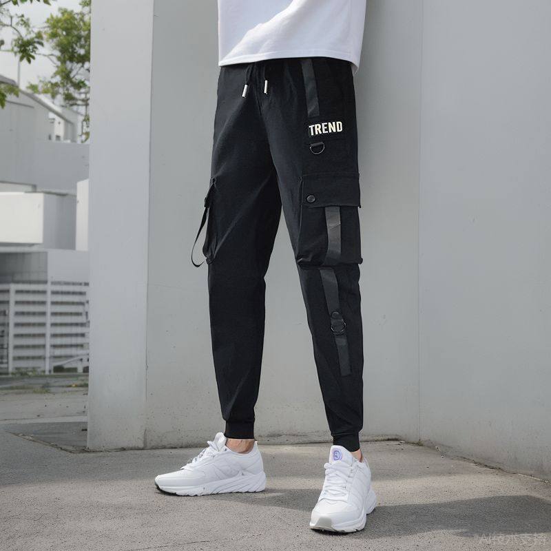 秋季长裤潮牌男士工装裤潮牌修身小脚裤束脚裤712-1-A130-P50,男装休闲裤,星座712-1