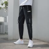 秋季长裤潮牌男士工装裤潮牌修身小脚裤束脚裤712-1-A130-P50，男装休闲裤，星座712-1