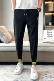 夏季九分裤男士休闲裤潮流修身小脚裤薄款弹力紧身裤712-1-A95P48，男装休闲裤，星座712-1