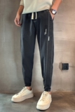夏季男士牛仔裤潮流百搭束脚裤宽松哈伦裤修身小脚裤712-1-AK139，男装牛仔裤，星座712-1