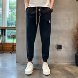 秋季卫裤男士运动裤潮牌宽松哈伦裤时尚百搭束脚裤712-1-A123，男装休闲裤，星座712-1