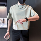 潮牌短袖t恤男夏季2024潮牌男装宽松潮半袖T恤TX01-P58，男装T恤，星座712-1