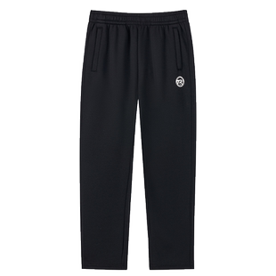 361度运动裤男款春季加绒针织长裤男子常规休闲裤子薄绒卫裤