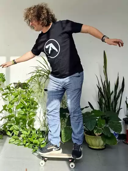 At Short-Sleeved Ceiling Zwsp Ss25 Aphex Twin Joint Ambient Works Tee T-Shirt