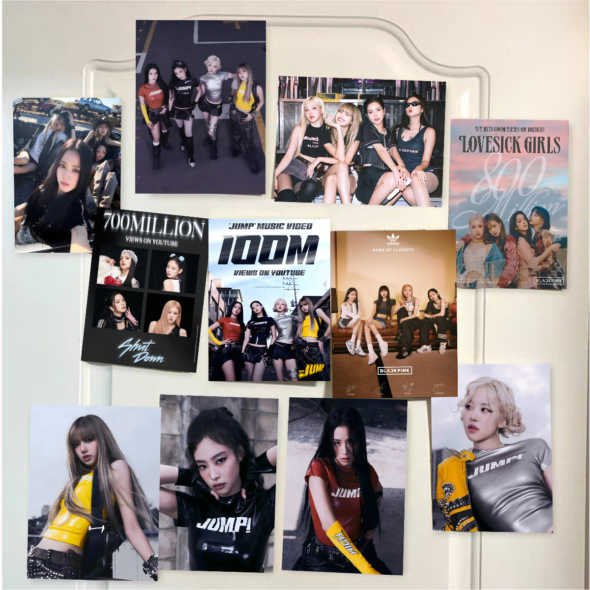 BLACKPINK海报墙贴ins风韩国爱豆房间宿舍卧室明星装饰房