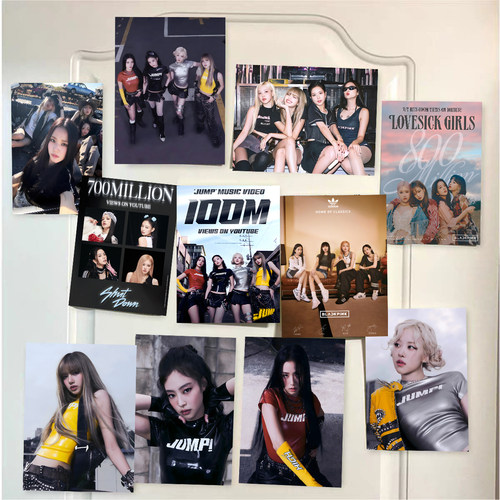 BLACKPINK海报墙贴ins风韩国爱豆房间宿舍卧室明星装饰房间墙纸画