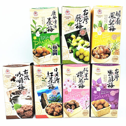 包邮台湾顺泰鹿谷冻顶乌龙茶梅蜜饯梅子青梅办公室美味糖果零食