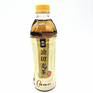 包邮黑松油切麦茶饮料500ml大麦茶网红0脂肪低热麦茶饮料去油解腻