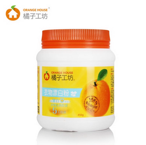 橘子桔子工坊漂白剂白色衣物漂白粉染色还原漂白水无残留无氯包邮
