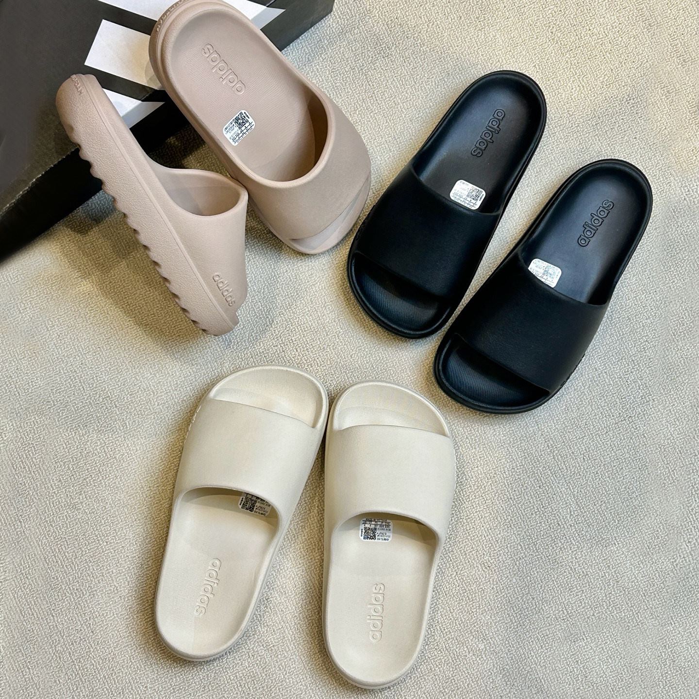 阿迪达斯拖鞋男女鞋夏季