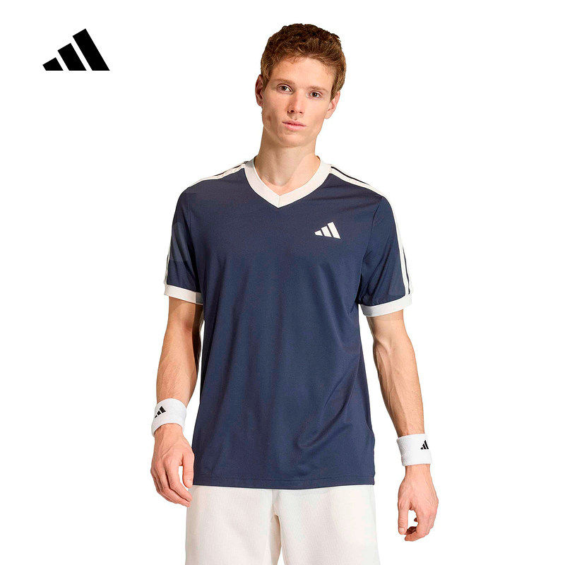 Adidas速干短袖男夏季新
