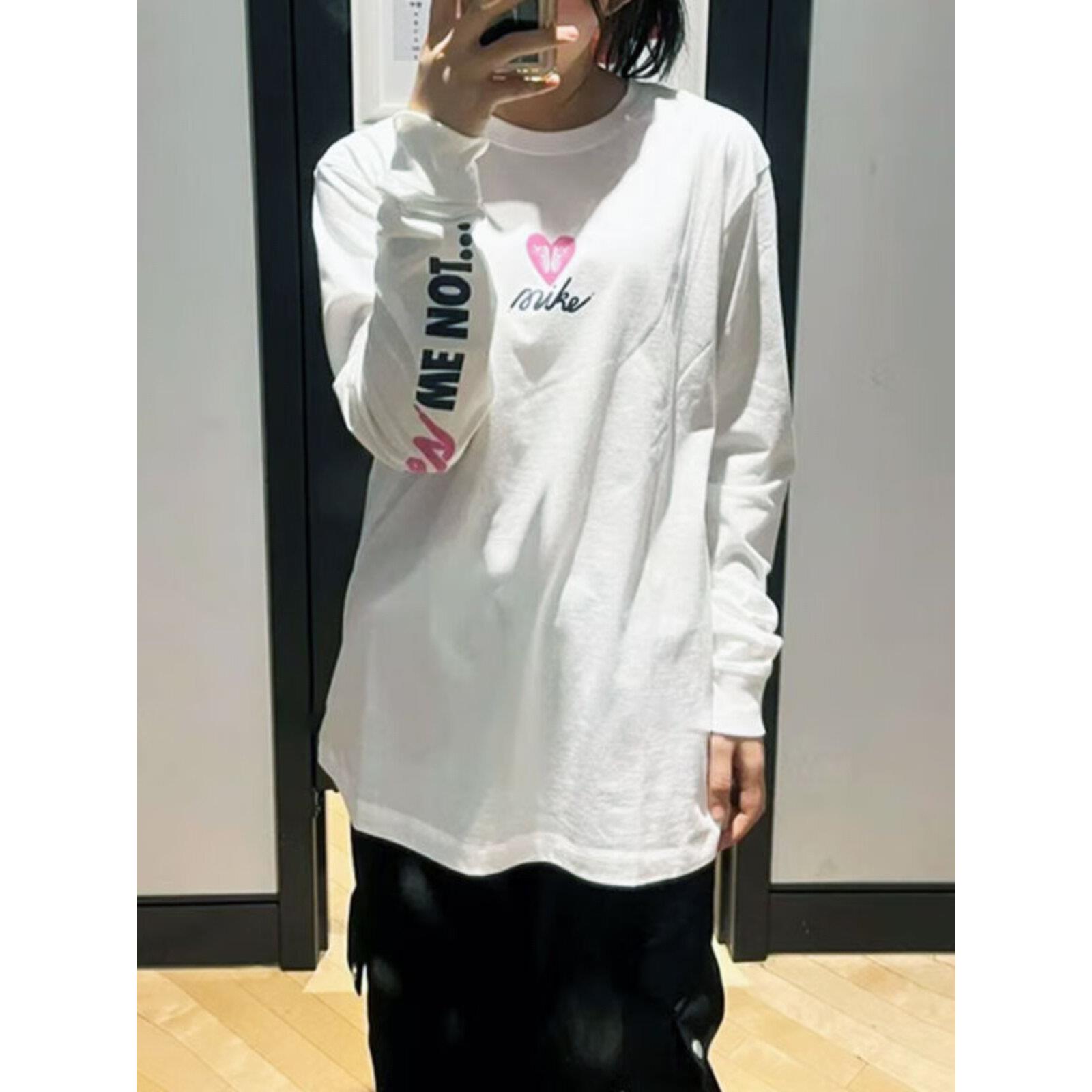 正品春季正品女装Nike耐克正品薄款长袖宽松透气运动T恤针织卫衣
