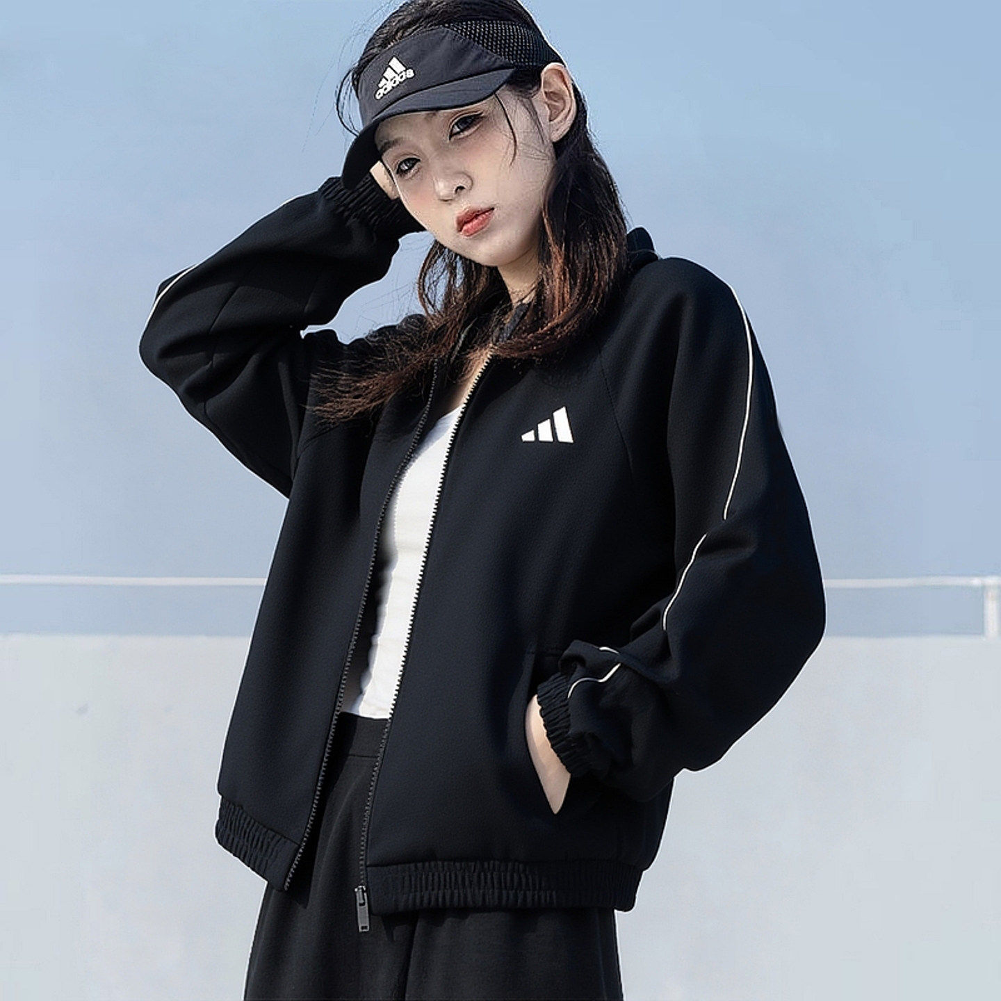 阿迪达斯棒球服女秋季新