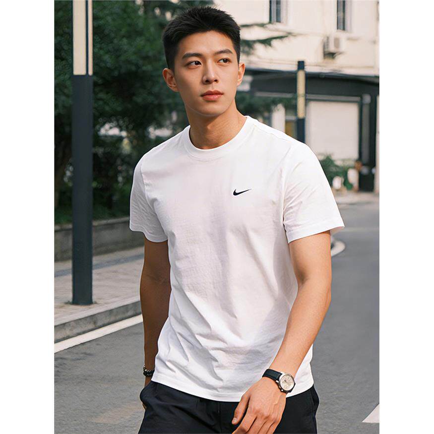 Nike耐克短袖体恤男2026春夏新款纯棉宽松休闲运动透气体恤情侣装