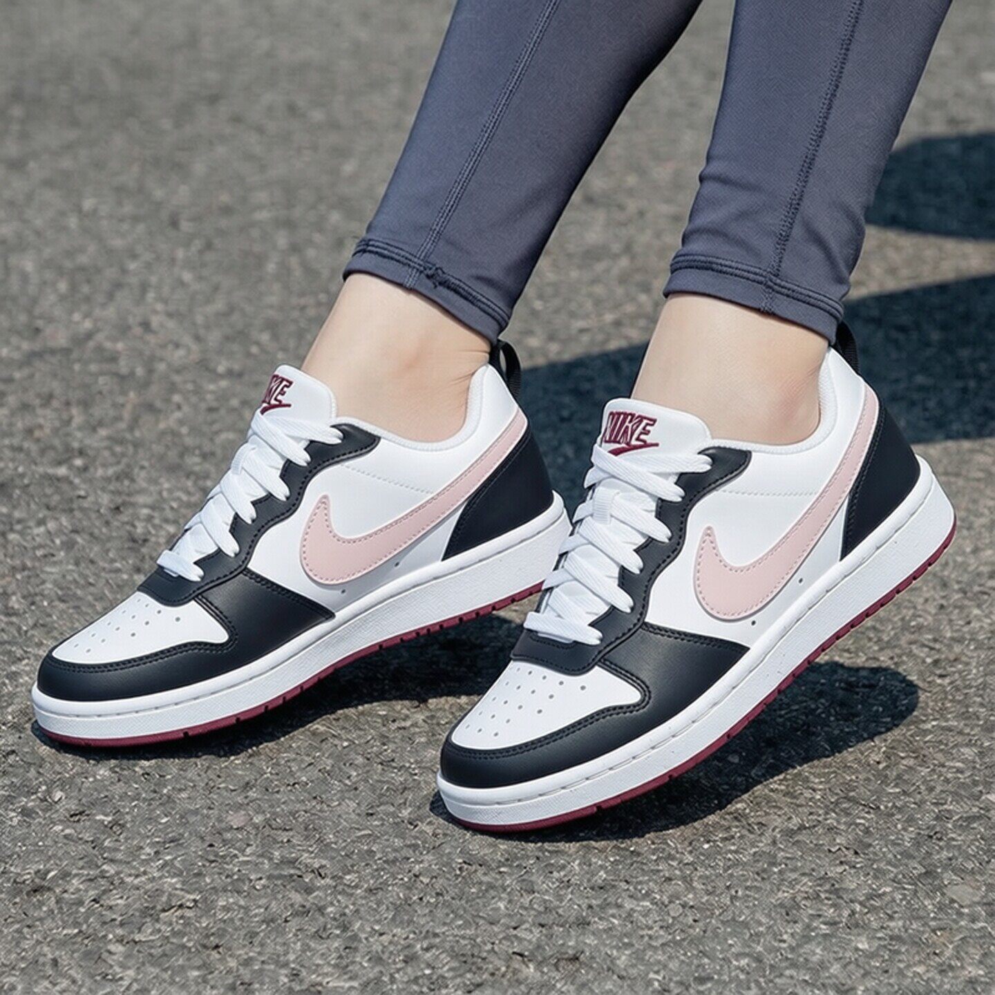 Nike耐克鞋子潮流时尚运动鞋新款低帮板鞋女子跑鞋轻便透气休闲鞋