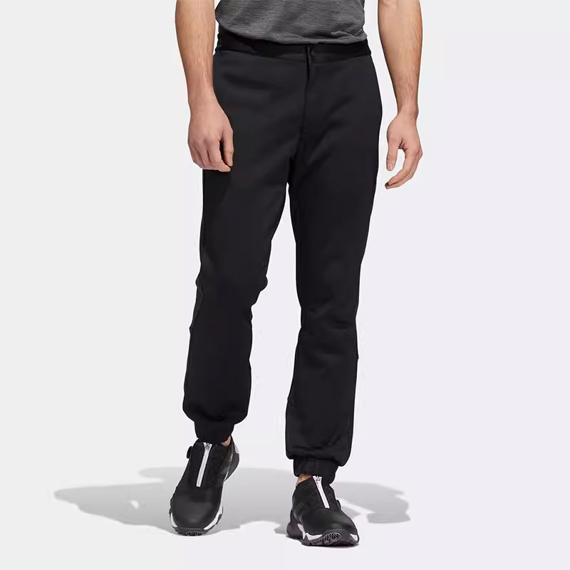 Adidas/阿迪达斯正品加绒运动裤男子休闲保暖小脚裤长裤HF6534