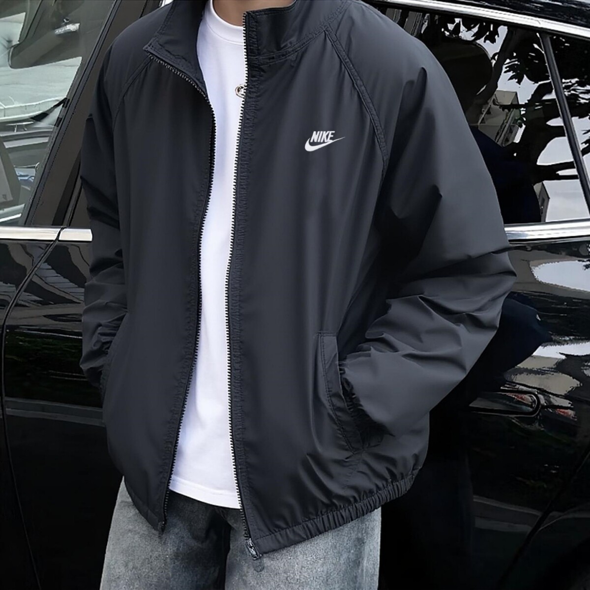 Nike耐克立领外套内衬网