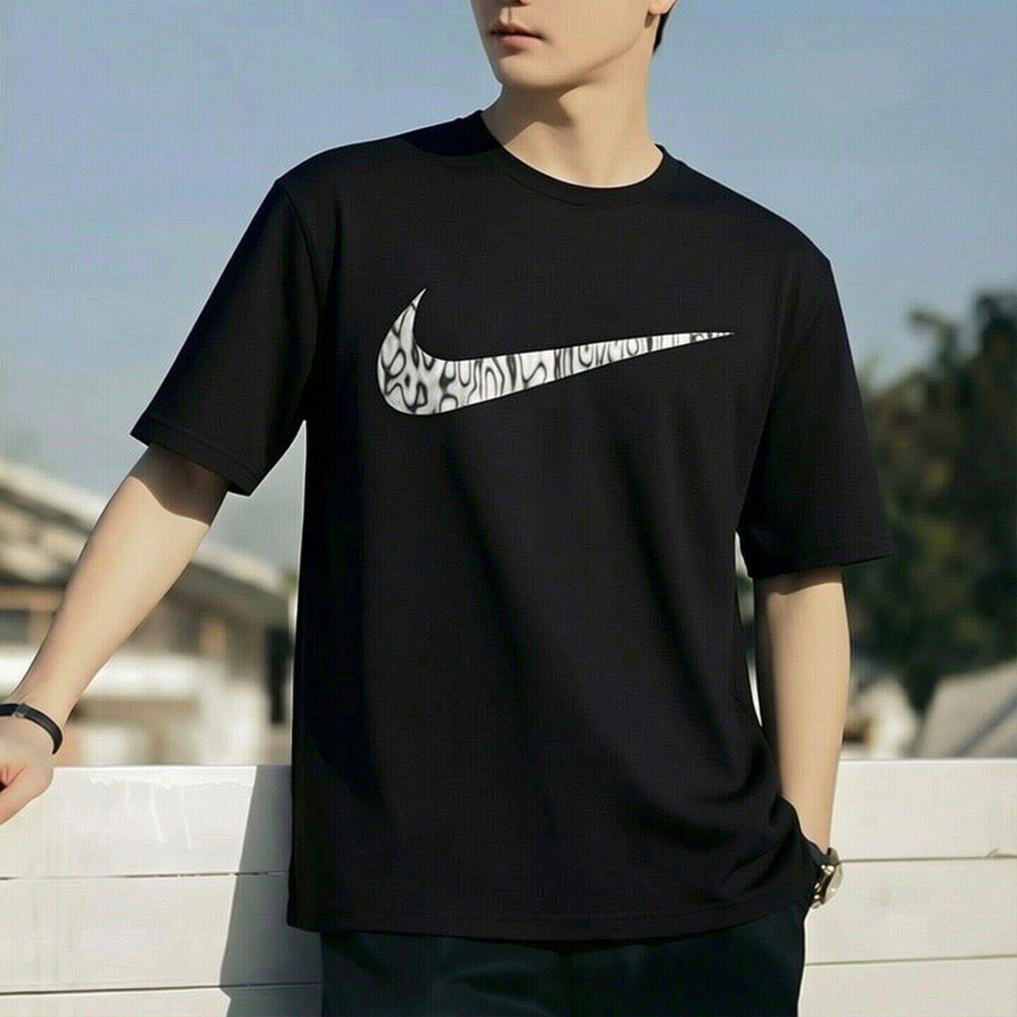 Nike耐克正品速干短袖潮流防晒T恤健身训练服男子跑步上衣运动装