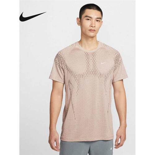 NIKE耐克男子跑步T恤夏新