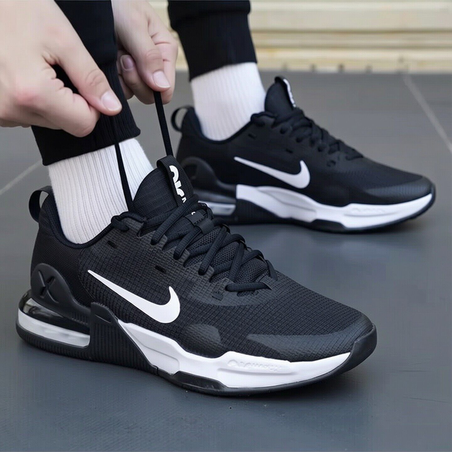 Nike耐克鞋子AIR MAX气垫运动鞋轻便缓震跑步鞋男子透气休闲网鞋