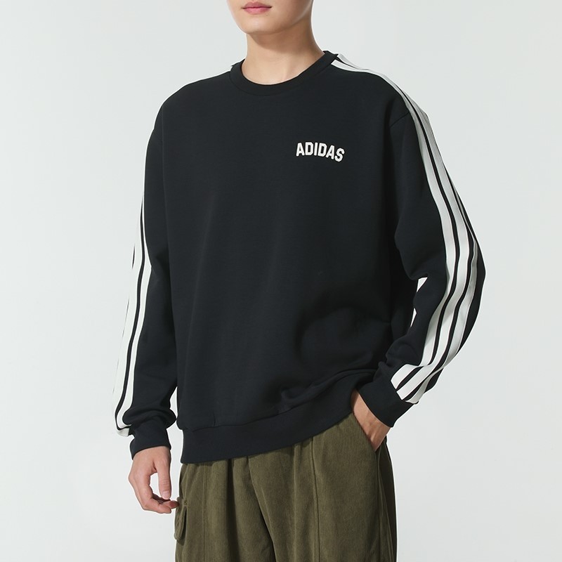 adidas阿迪男装 时尚百搭运动休闲圆领厚棉TKC2850 JM0965 JJ2269