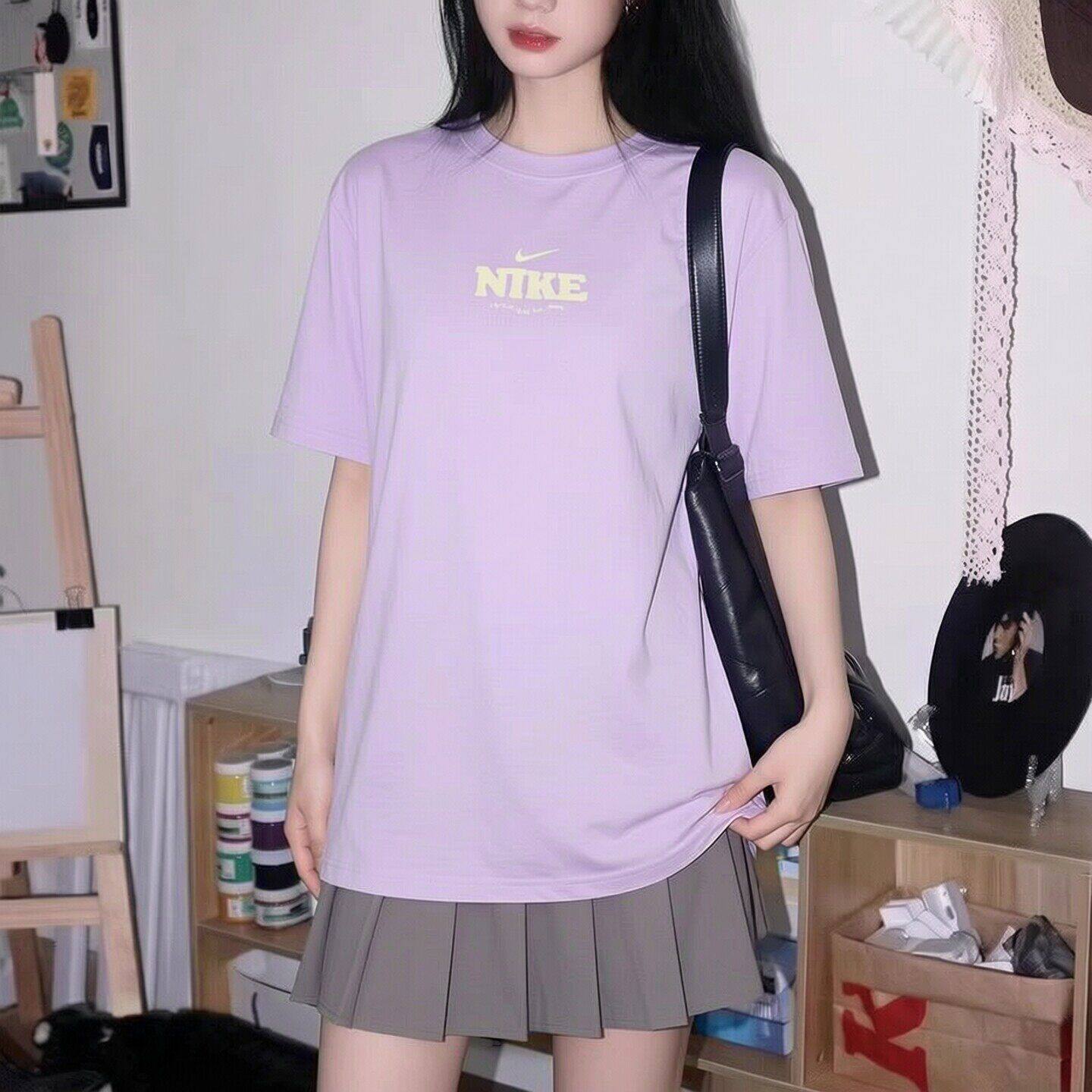 Nike耐克大标印花短袖新