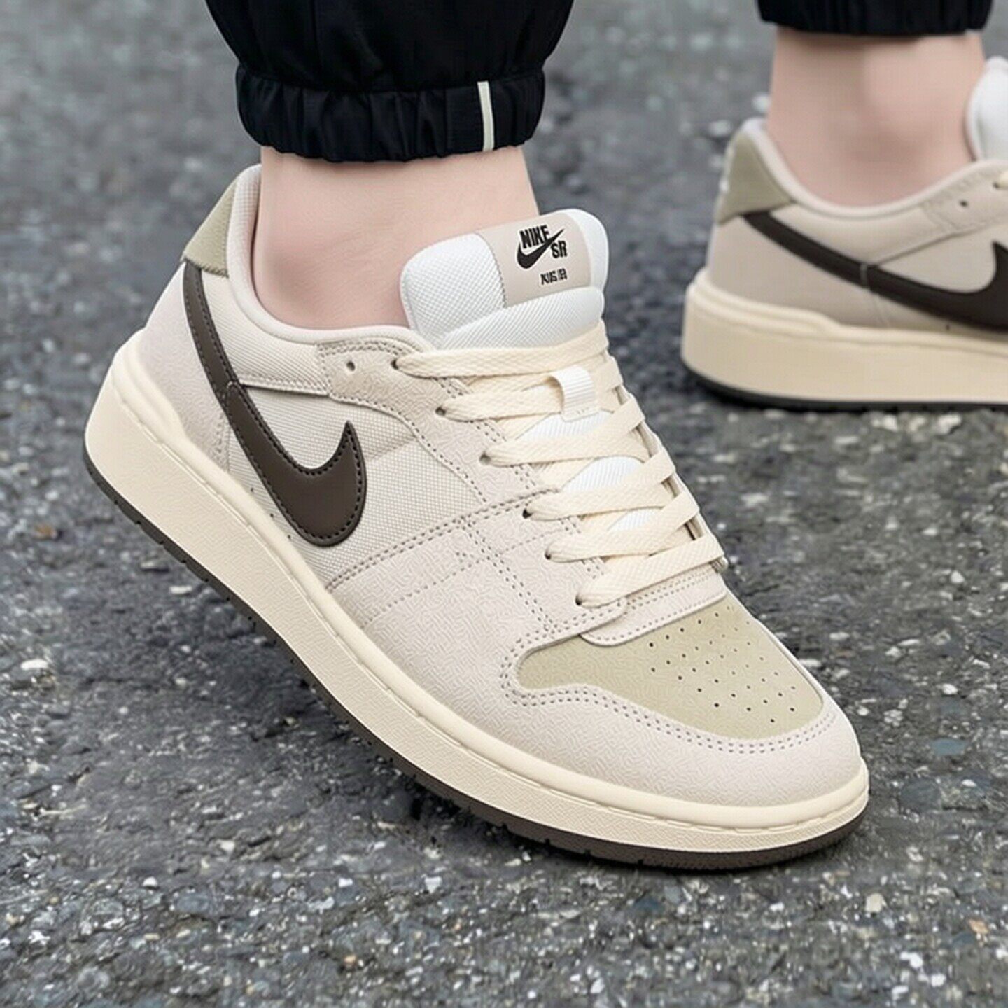 翻毛皮耐克鞋子NIKE SB CODE 58低帮板鞋新款轻便休闲鞋透气男鞋