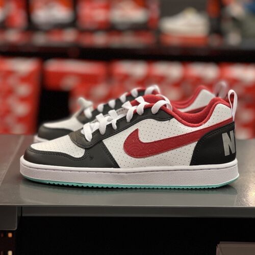 Nike/耐克正品Court LowGS女款白红芝加哥运动休闲板鞋DQ5354-161