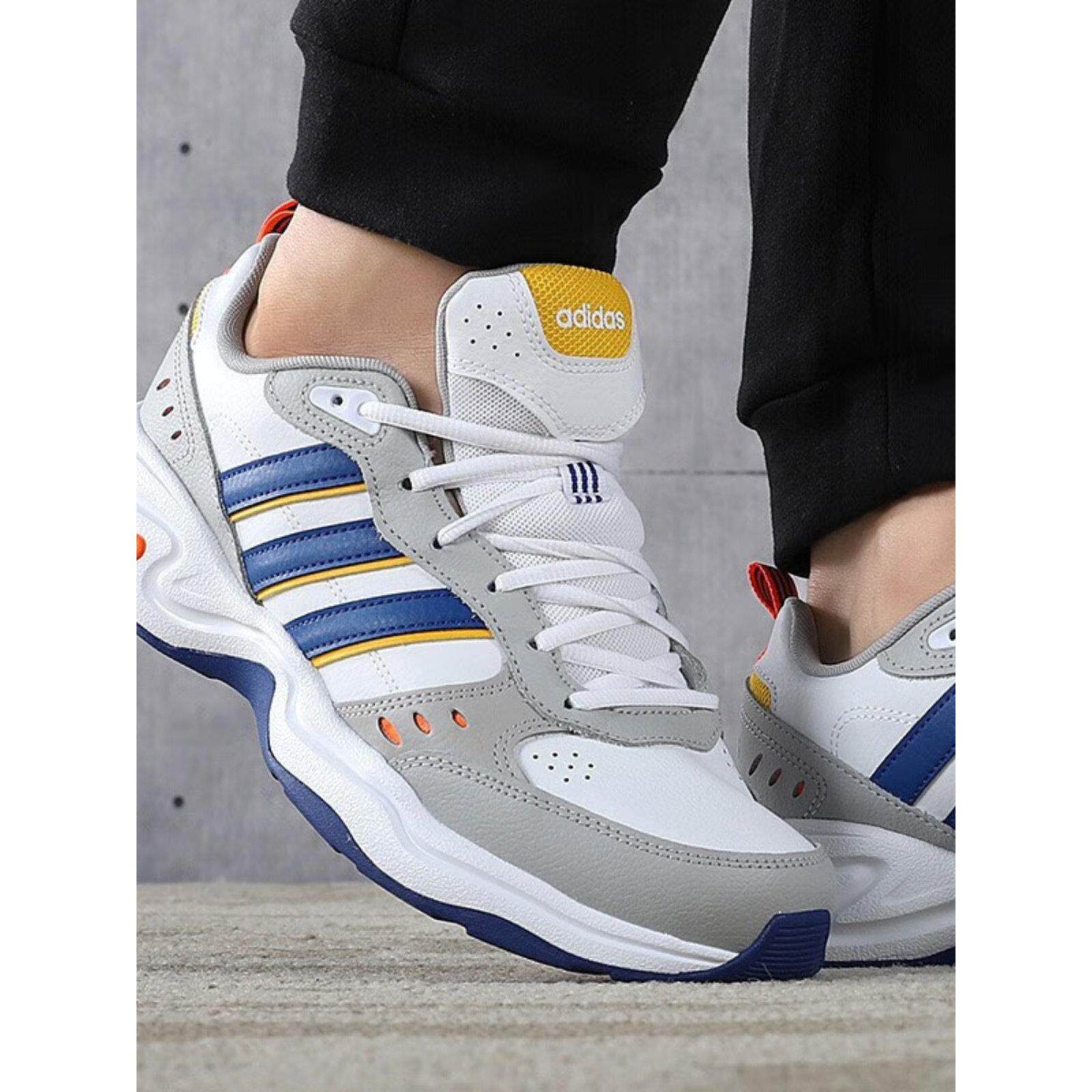 adidas阿迪达斯NEO男鞋新款运动鞋健身训练舒适休闲跑步鞋EH2164