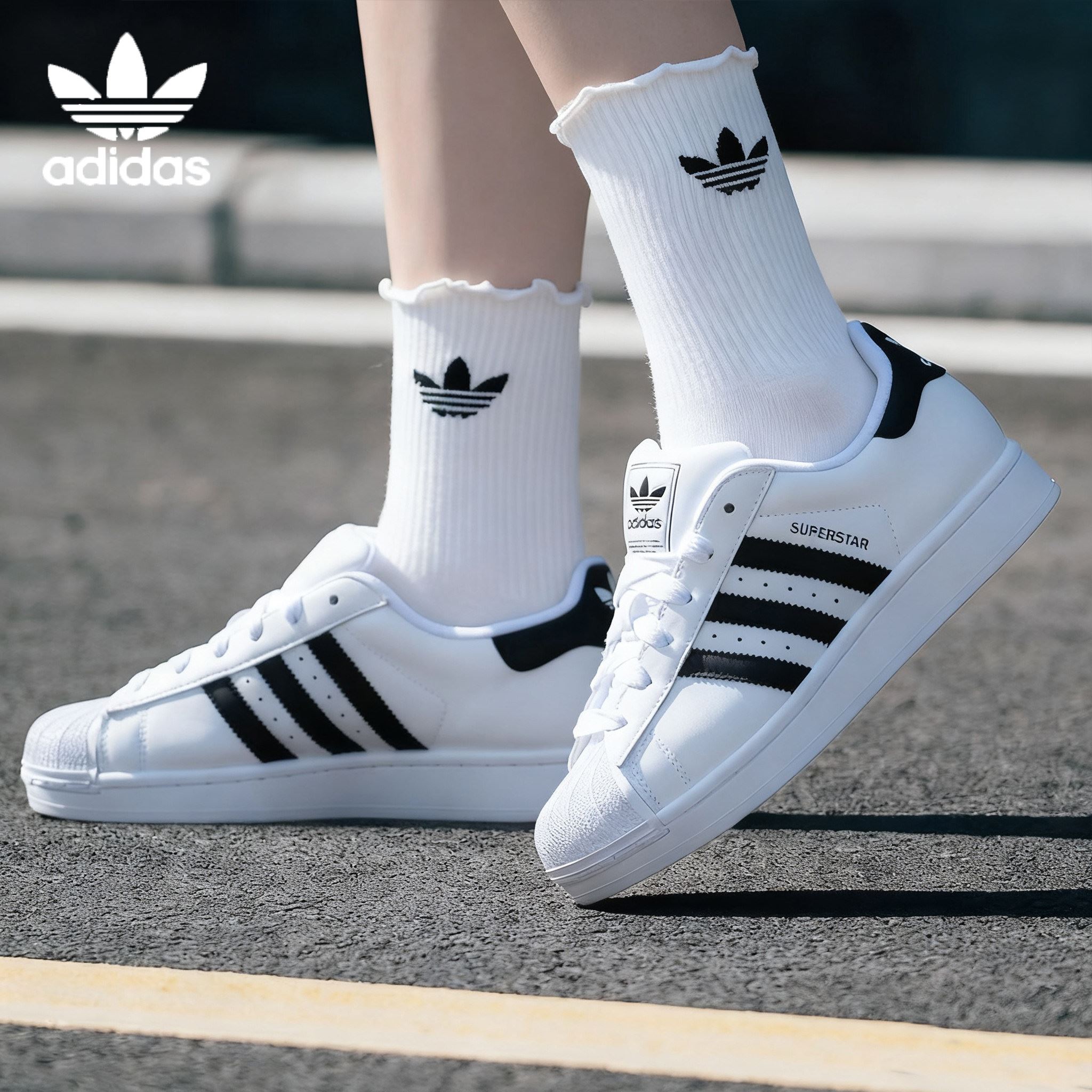 Adidas阿迪达斯三叶草女