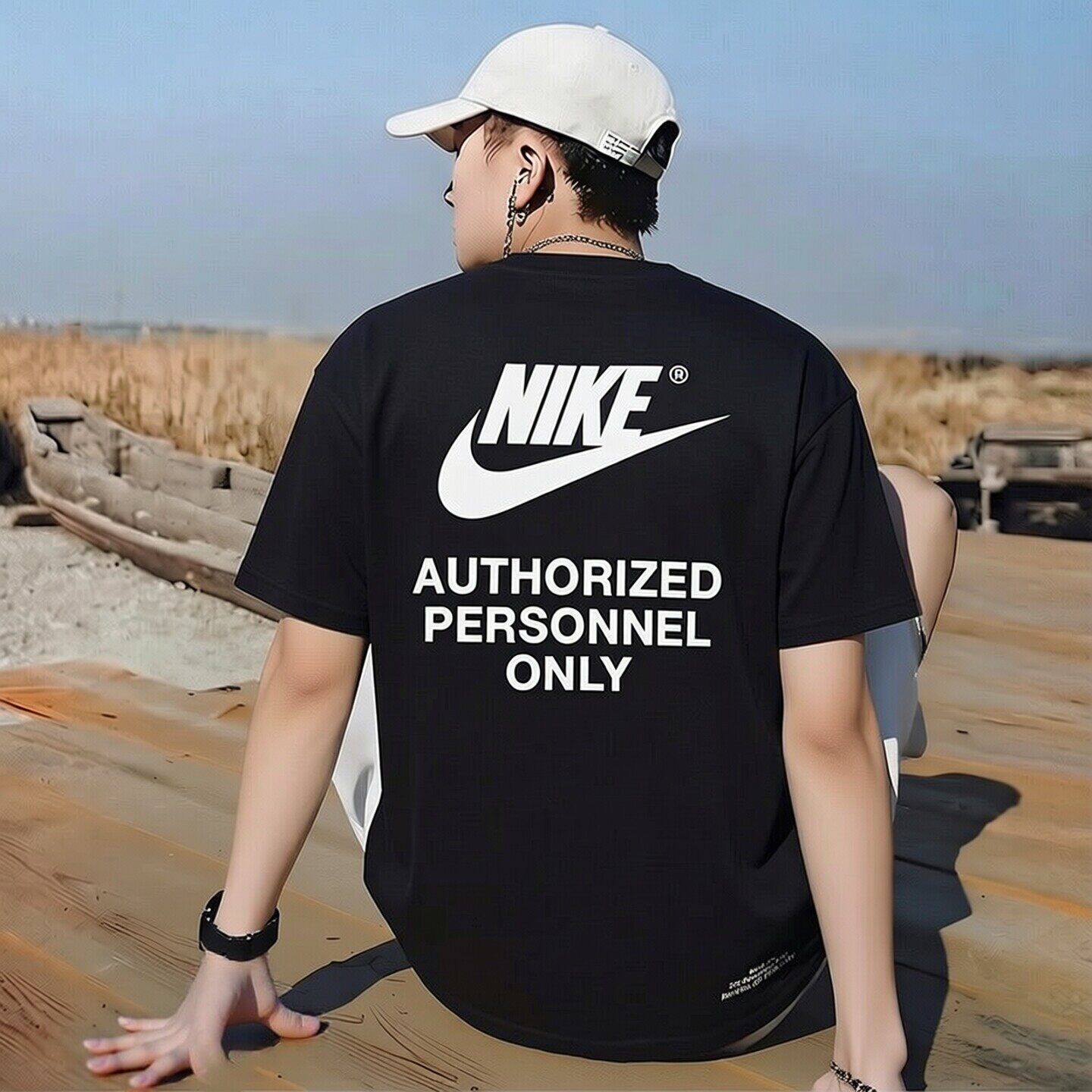 Nike耐克正品黑色短袖纯