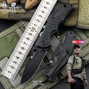 汉道游龙无锁非管制折刀户外多功能刀野营BC求生轻量化战术装备