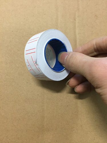 MX5500打码机专用纸 单排打码机上用纸,500张一筒10个装
