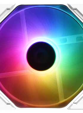 ID-COOLING TF12025ARGB白色幻彩5V三针神光同步ARGB电脑12CM温控