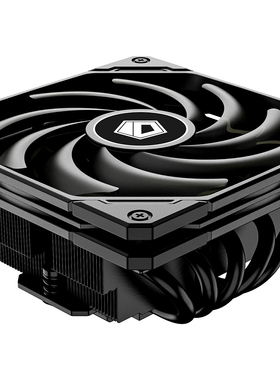 ID-COOLING IS55CPU温控风扇静音下压试ITX超薄散热器仅55mm