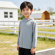 男童防晒衣中大儿童防晒服透气儿童女宝宝春夏季 连帽外套 冰丝薄款