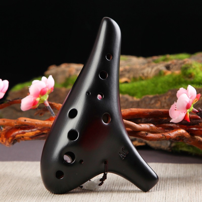 包邮12孔中音c调陶笛12ac高品质