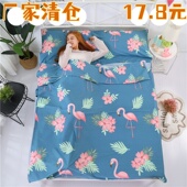 旅行隔脏睡袋便携式 室内双人单人宾馆旅游酒店防脏被套床单非纯棉