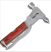 汽车救生锤不锈钢安全锤多功能锤子钳子车载破窗器逃生锤刀子锯子