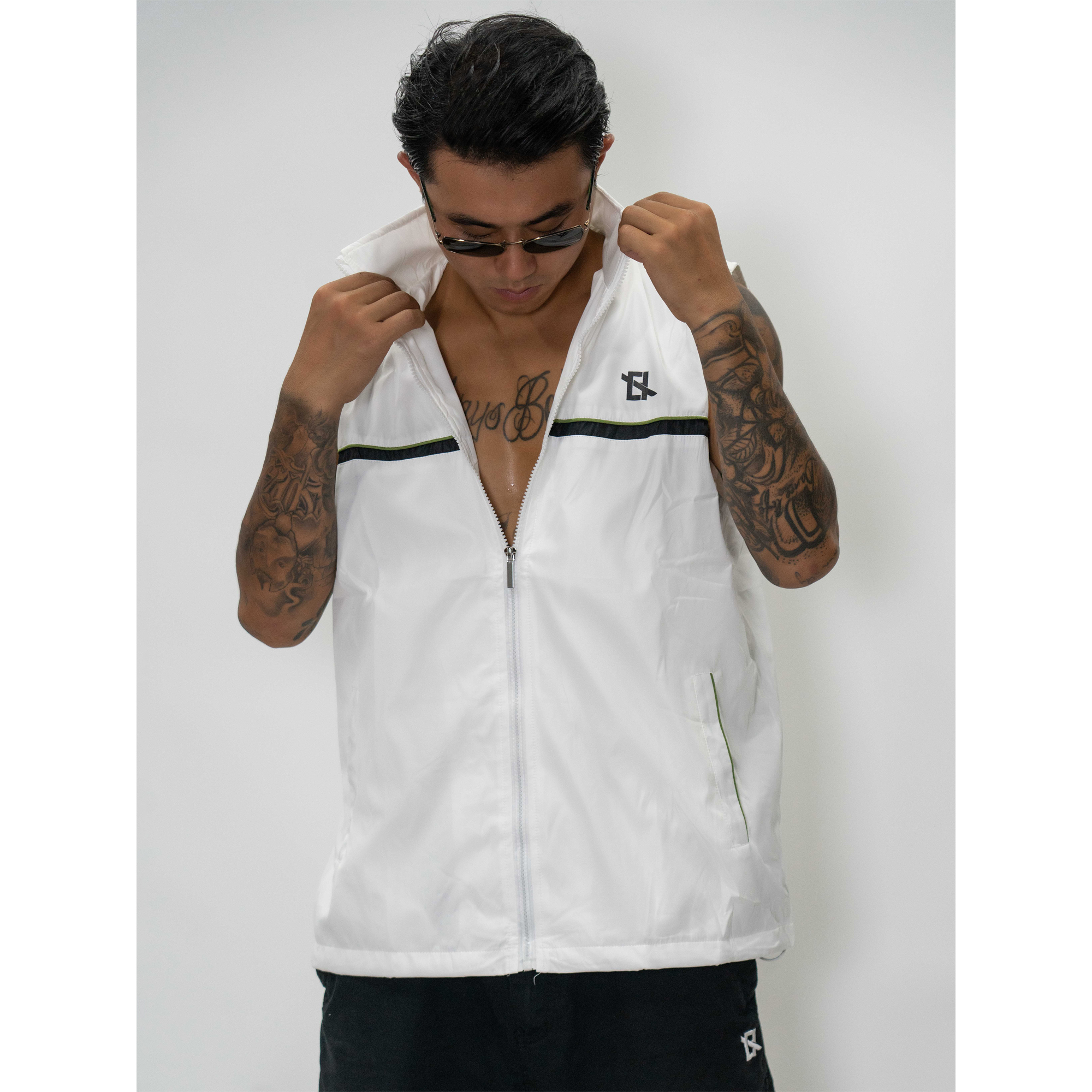 街舞速干宽松冲锋街舞衣马甲