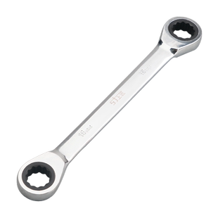 上匠棘轮扳手双头双向梅花扳手快速自动汽修工具两用扳子套装