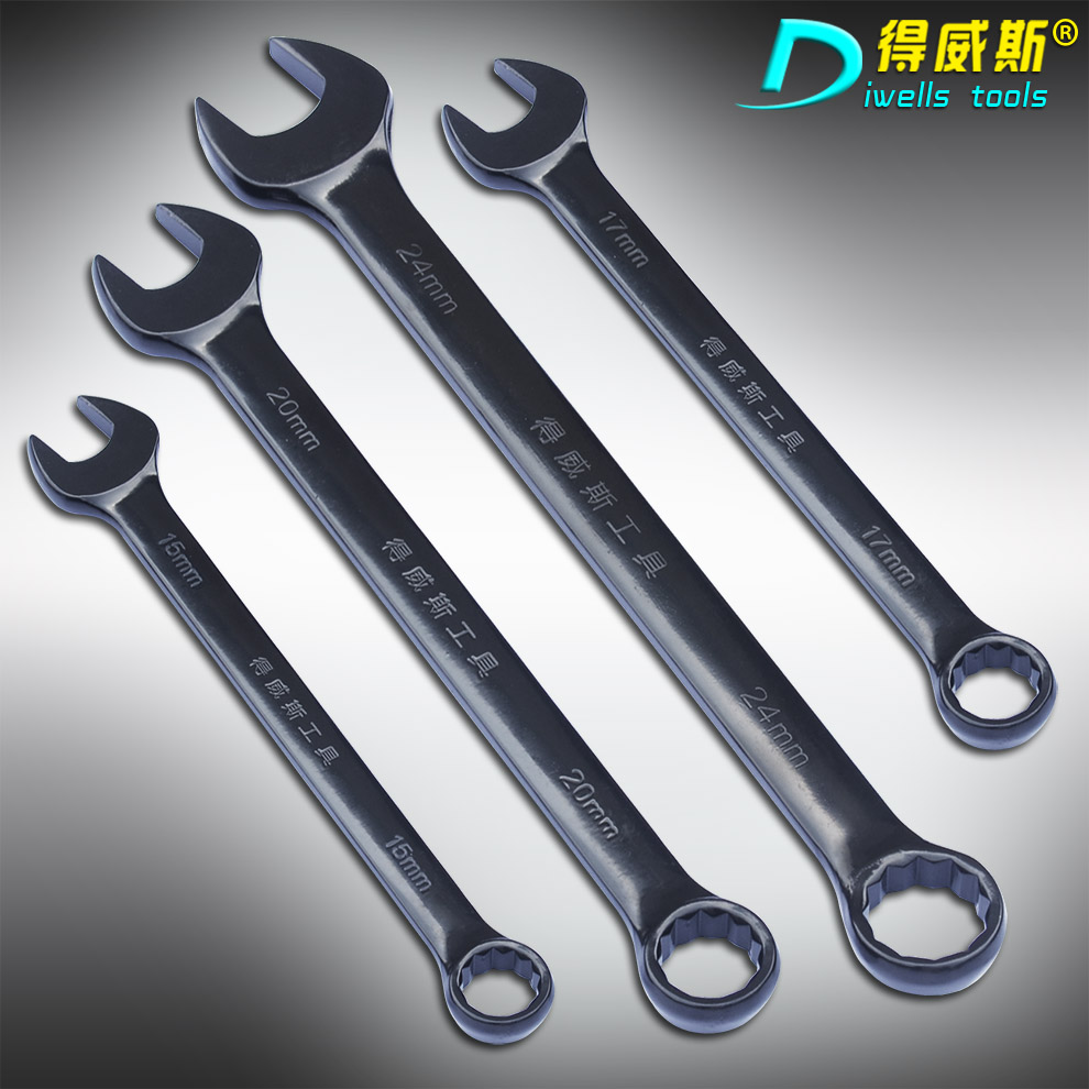 得威斯 两用扳手工具 五金工具汽修机修扳子 开口梅花板手呆扳手