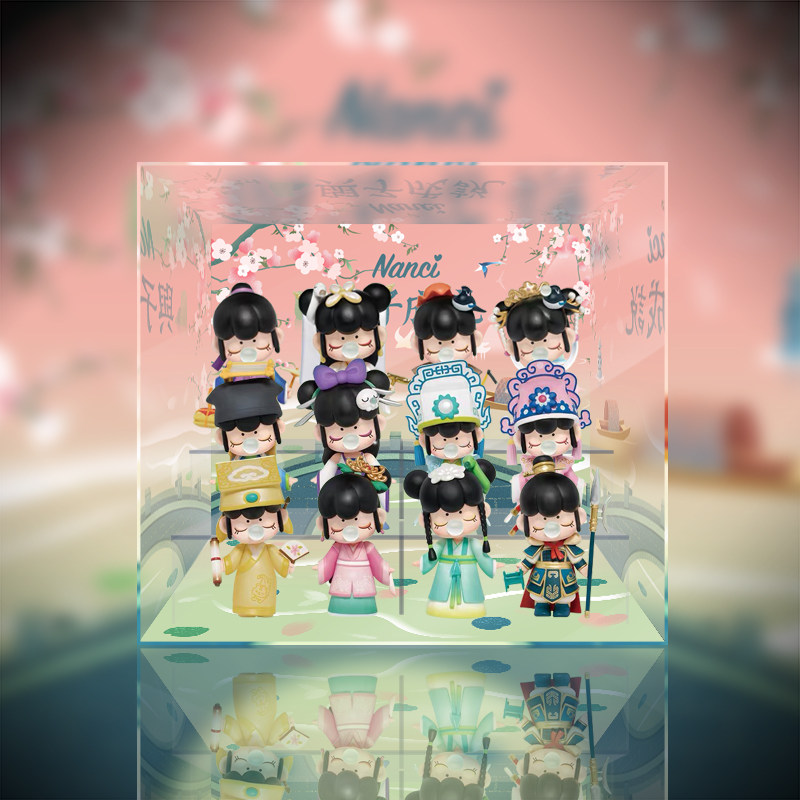 【无尘】rolife若来 Nanci囡茜与子成说系列盲盒收纳展示架防尘盒