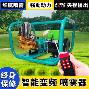 48v电动打药机高压农用72v电动车喷雾器新型农药喷洒器220v电瓶带