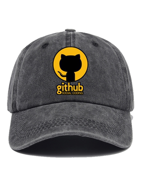 github章鱼码农极客男女水洗帽子