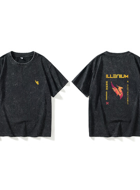凤凰之子ILLENIUM PRISM SCOOPelectricfamily EDM电音节T恤短袖