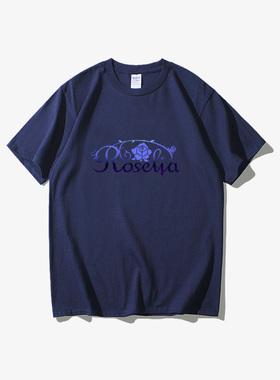 Roselia少女乐团BanG Dream市谷有咲周边T恤短袖潮衣服女男圆领大